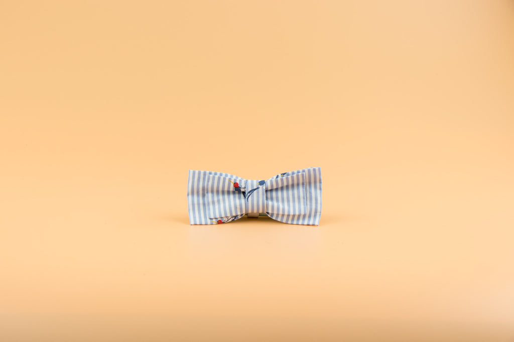 Blue Colibri - Dog Bow Tie